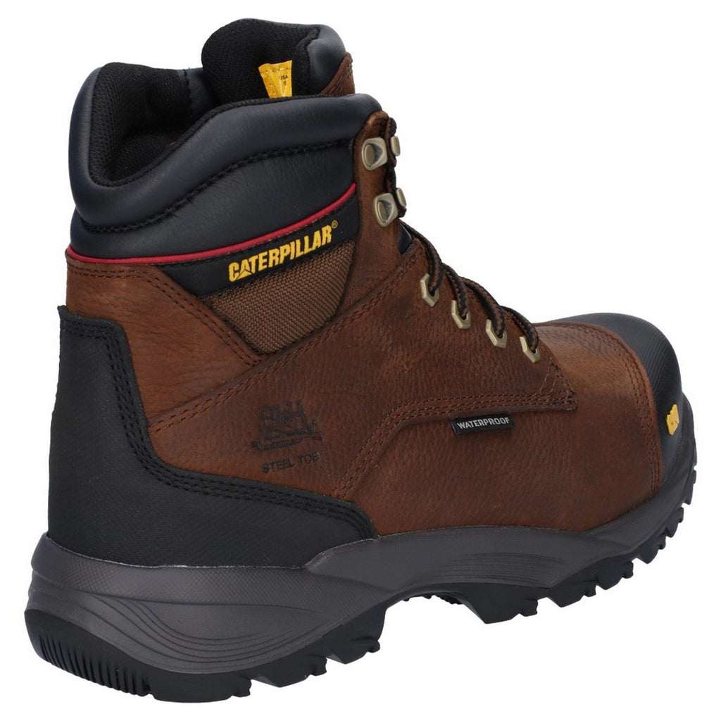 Caterpillar Spiro Waterproof S3 Munkabakancs Férfi Sötétbarna | 6453-DQNAS