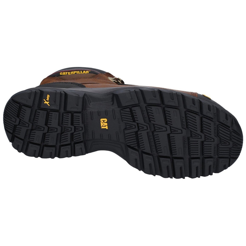 Caterpillar Spiro Waterproof S3 Munkabakancs Férfi Sötétbarna | 6453-DQNAS