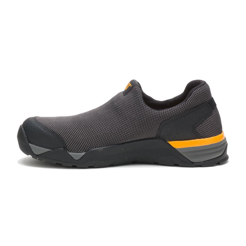 Caterpillar Sprint Mesh Moc Alloy Toe Csa Munkacipő Férfi Fekete | 9750-PNQSH