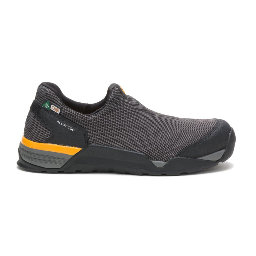 Caterpillar Sprint Mesh Moc Alloy Toe Csa Munkacipő Férfi Fekete | 9750-PNQSH