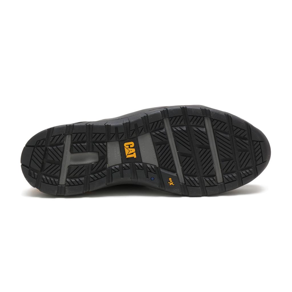 Caterpillar Sprint Moc Alloy Toe Tornacipő Férfi Fekete | 7829-NUFYV