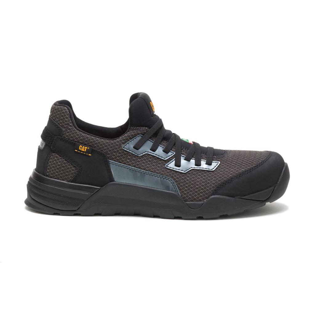 Caterpillar Sprint Textil Alloy Toe Csa Munkacipő Férfi Fekete | 7861-QMPND