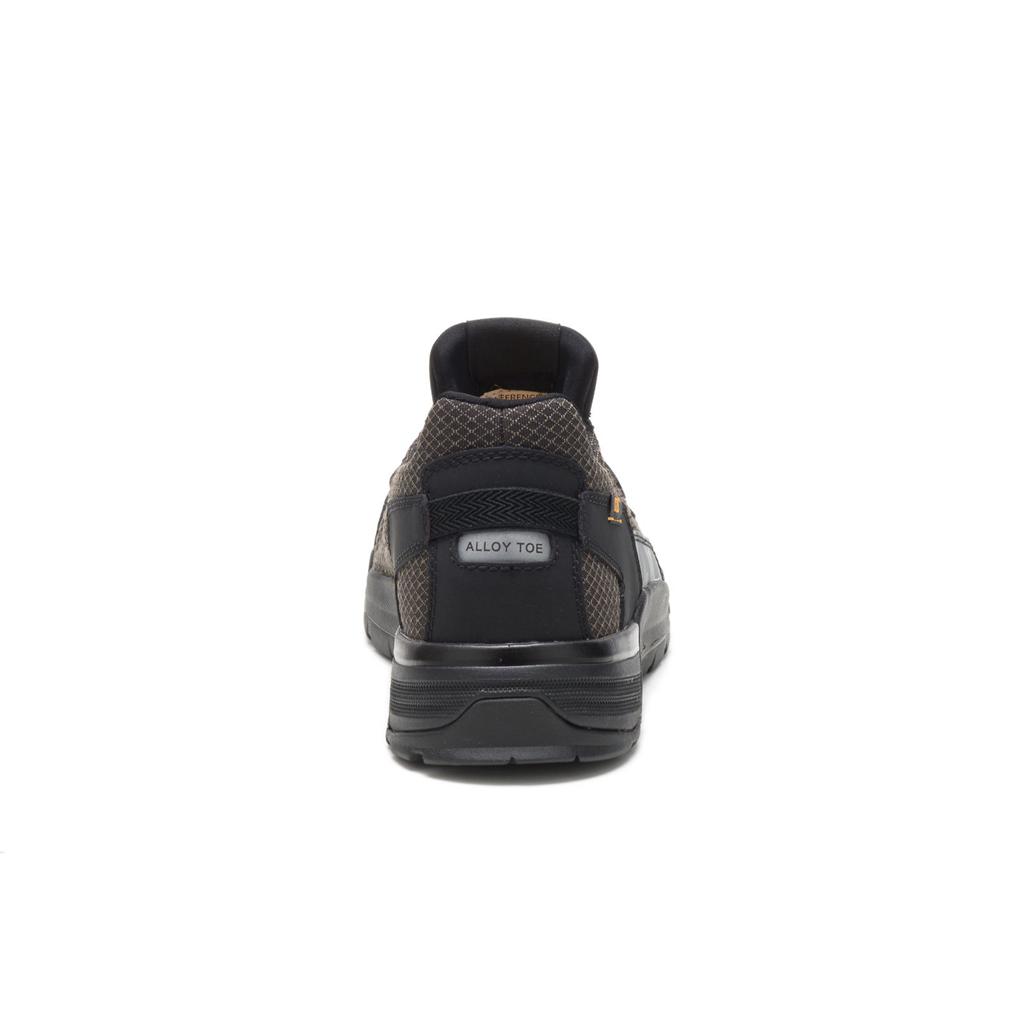 Caterpillar Sprint Textil Alloy Toe Tornacipő Férfi Fekete | 7965-RNEMC