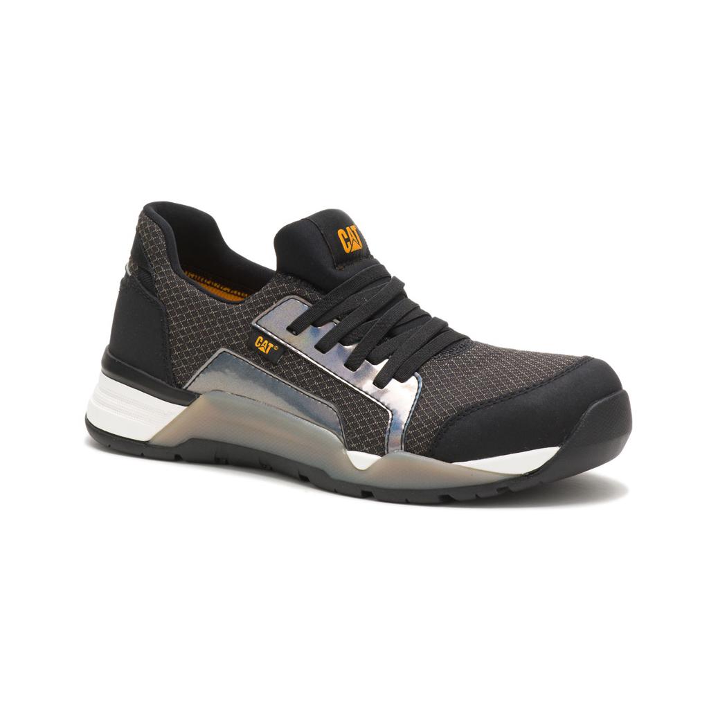 Caterpillar Sprint Textil Alloy Toe Tornacipő Női Fekete | 8613-ZLVUS