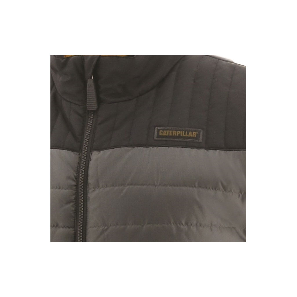 Caterpillar Squall Body Warmer Szigetelt Mellények Férfi Sötétszürke | 6210-EIPVG