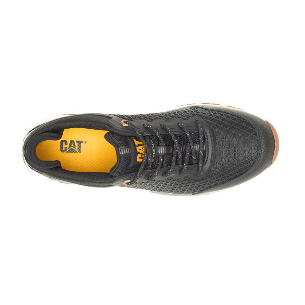 Caterpillar Streamline 2.0 Composite Toe Tornacipő Férfi Fekete | 8056-AGLVU