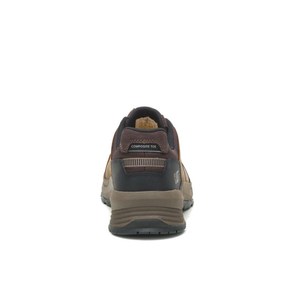 Caterpillar Streamline 2.0 Leather Composite Toe Munkabakancs Férfi Barna | 2741-CNZUL