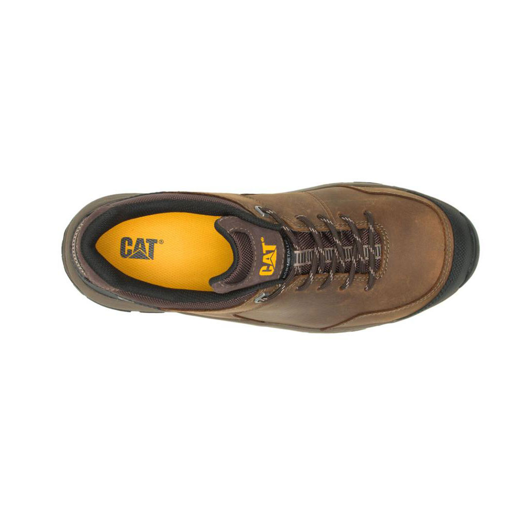 Caterpillar Streamline 2.0 Leather Composite Toe Munkabakancs Férfi Barna | 2741-CNZUL