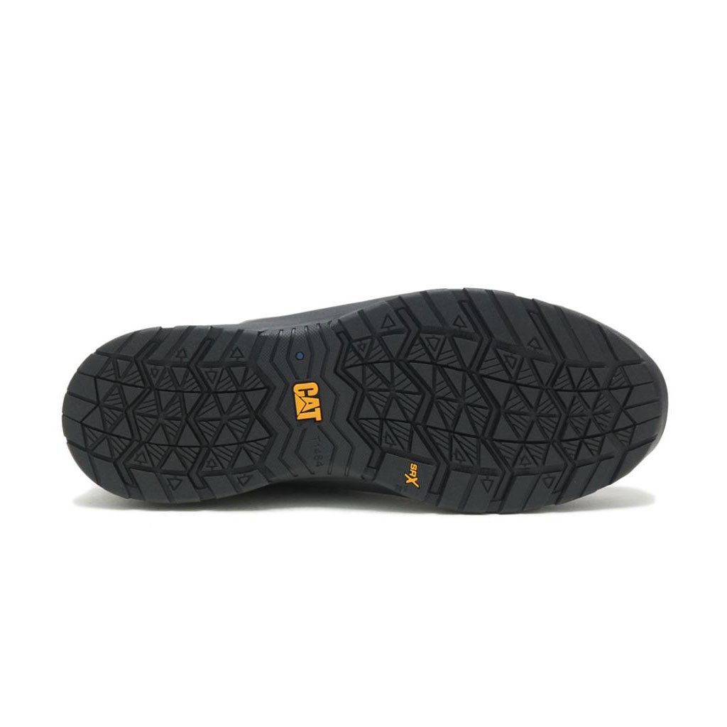 Caterpillar Streamline 2.0 Leather Composite Toe Munkabakancs Férfi Fekete | 7463-KZYEQ