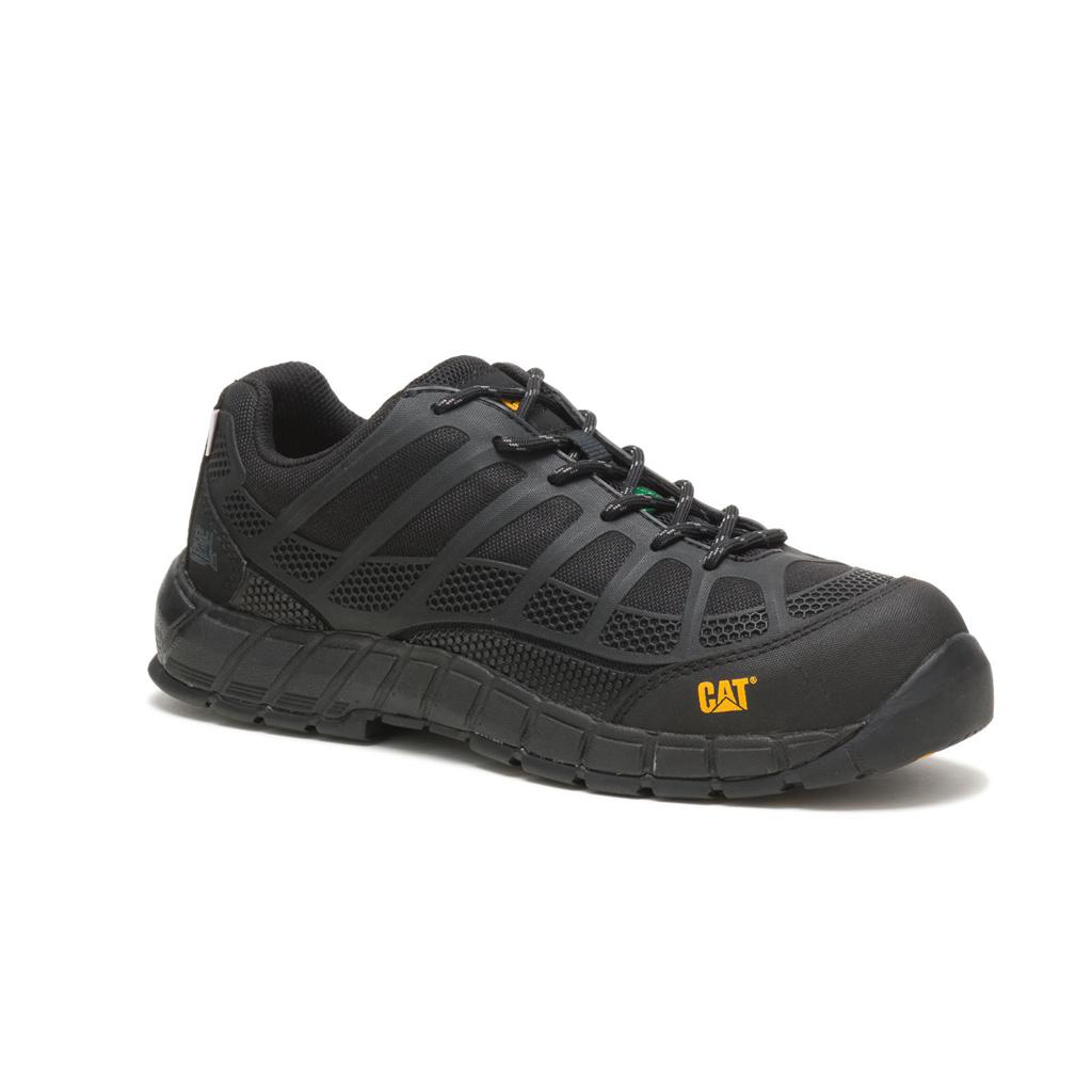 Caterpillar Streamline Csa Shoe (Composite Toe, Non Metallic) Tornacipő Férfi Fekete | 9081-TKFHR