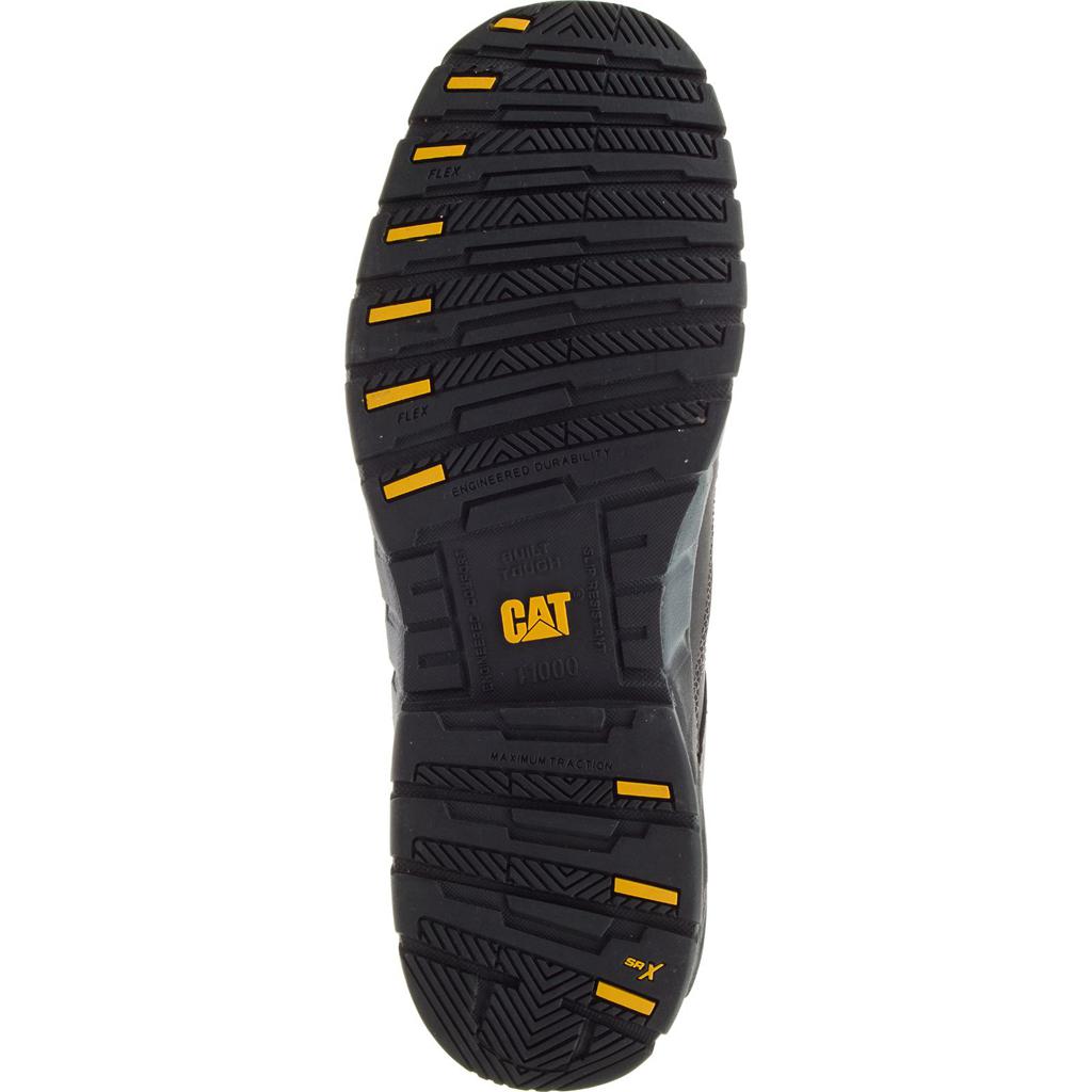 Caterpillar Streamline Leather Csa Composite Toe Munkacipő Férfi Fekete | 2843-AWRIP