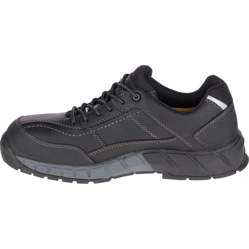 Caterpillar Streamline Leather Csa Composite Toe Munkacipő Férfi Fekete | 7693-PDFXV