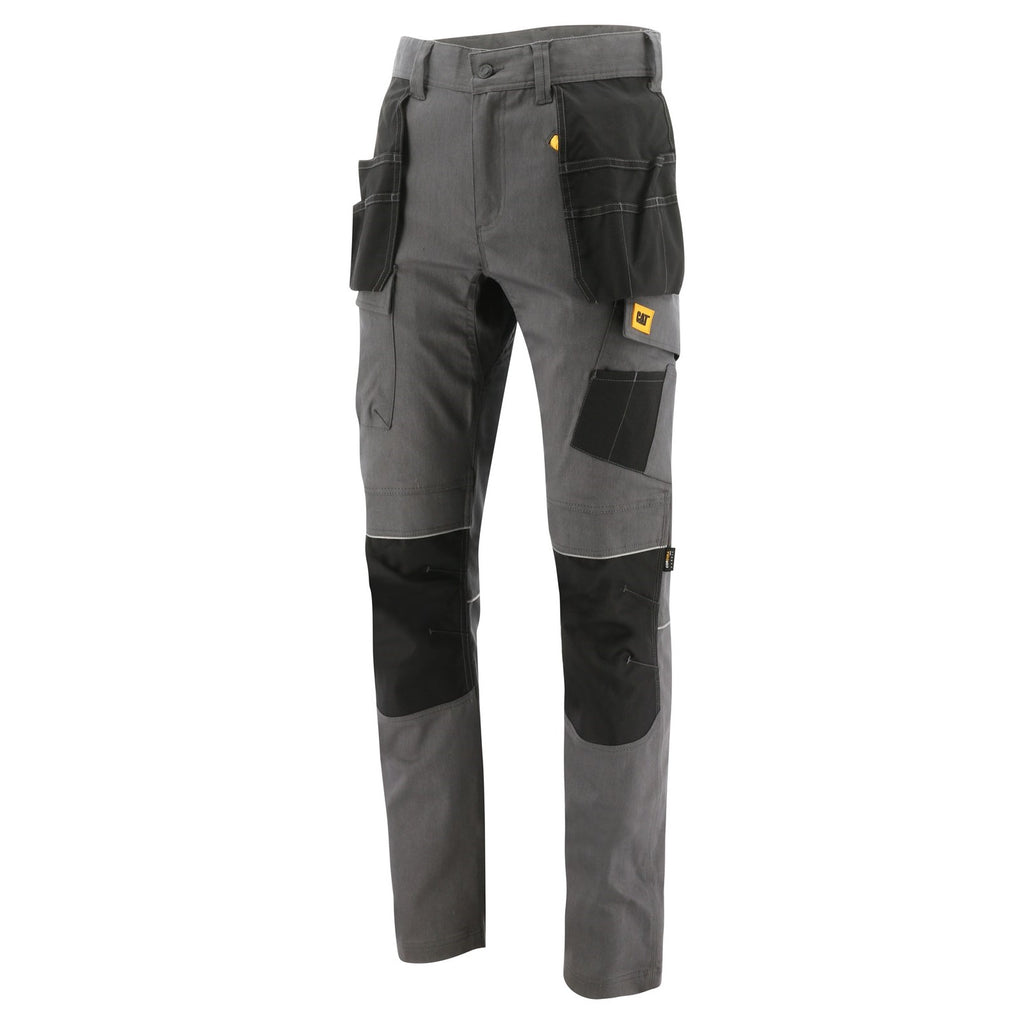 Caterpillar Stretch Pocket Nadrág Férfi Sötétfekete | 7981-FEUYB