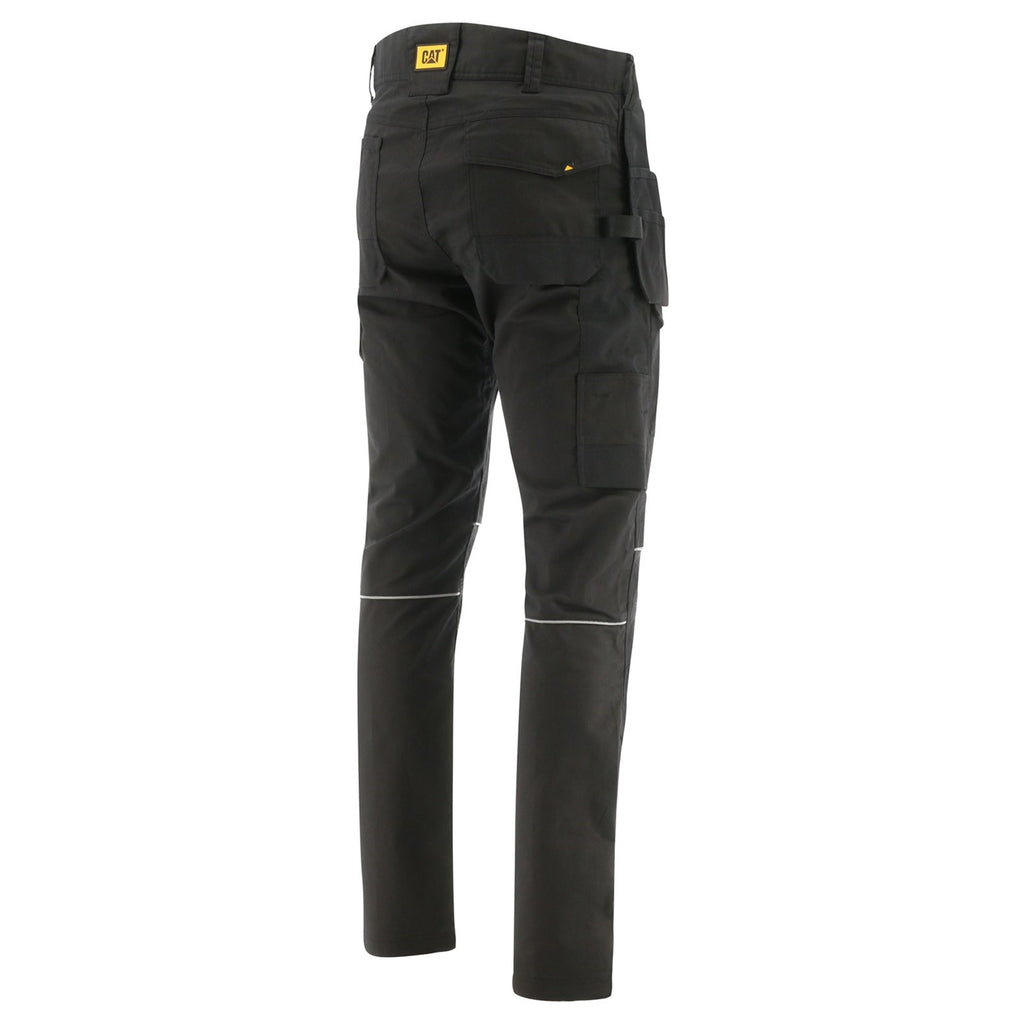 Caterpillar Stretch Pocket Nadrág Férfi Fekete | 9437-FQJLS