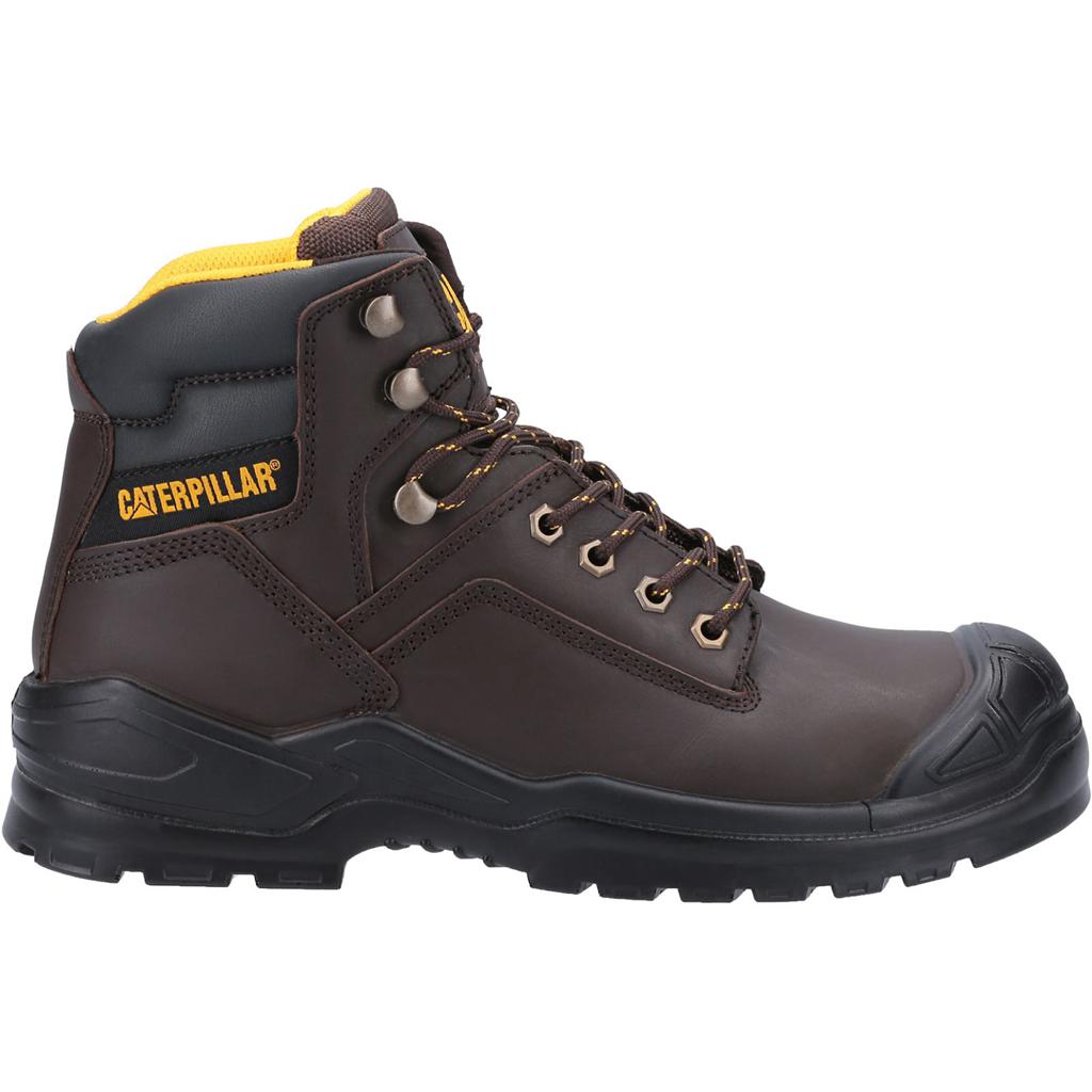 Caterpillar Striver Bump Steel Toe S3 Src Munkabakancs Férfi Barna | 3021-ZMXWT