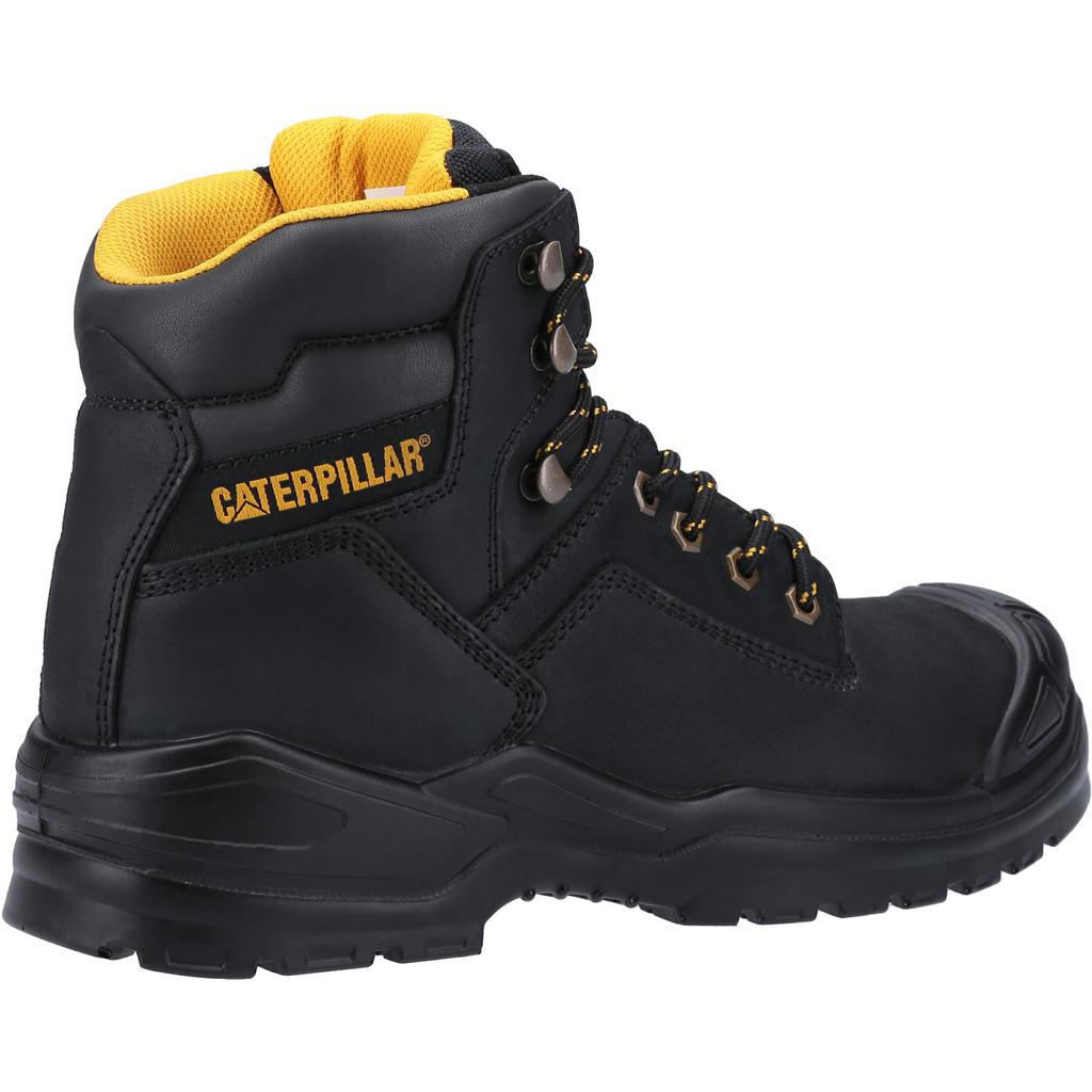 Caterpillar Striver Bump Steel Toe S3 Src Munkabakancs Férfi Fekete | 5798-RQAOG