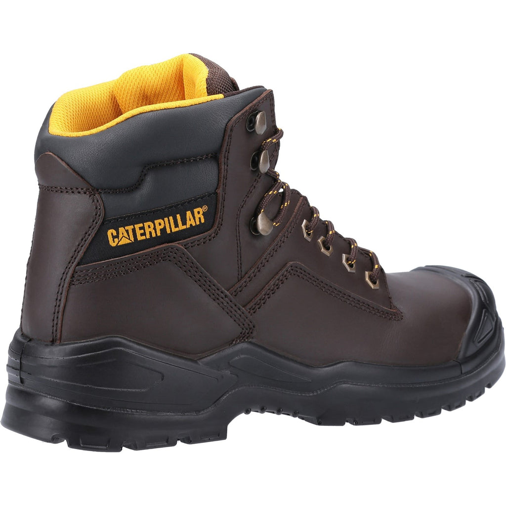 Caterpillar Striver Mid S3 S3 Munkabakancs Férfi Barna | 9360-YMDOH