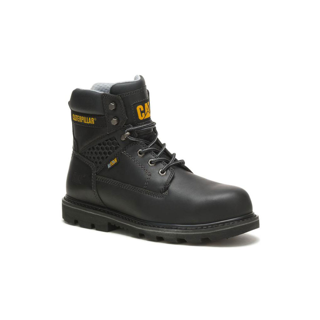 Caterpillar Structure Cool Composite Toe Munkabakancs Férfi Fekete | 5389-UDAJO