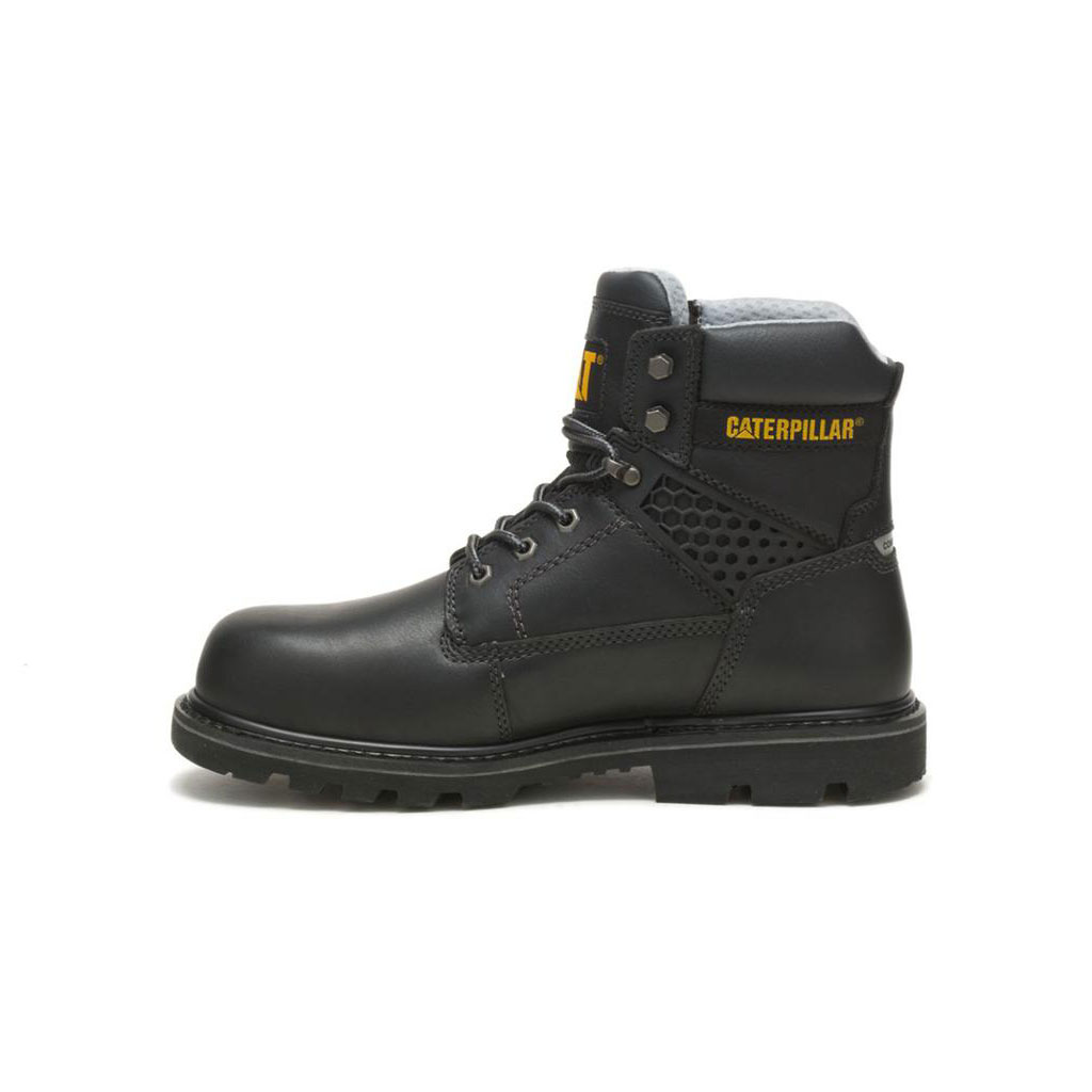 Caterpillar Structure Cool Composite Toe Munkabakancs Férfi Fekete | 5389-UDAJO