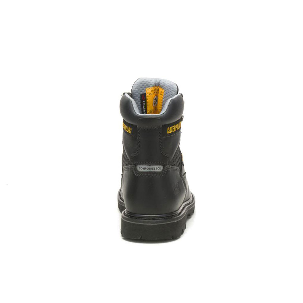 Caterpillar Structure Cool Composite Toe Munkabakancs Férfi Fekete | 5389-UDAJO