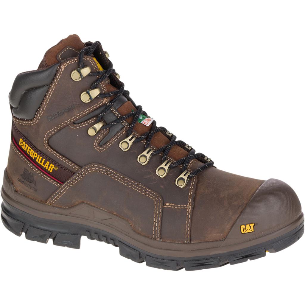 Caterpillar Struts Waterproof Tx Csa Nt Munkabakancs Férfi Sötétbarna | 0673-BPLQE