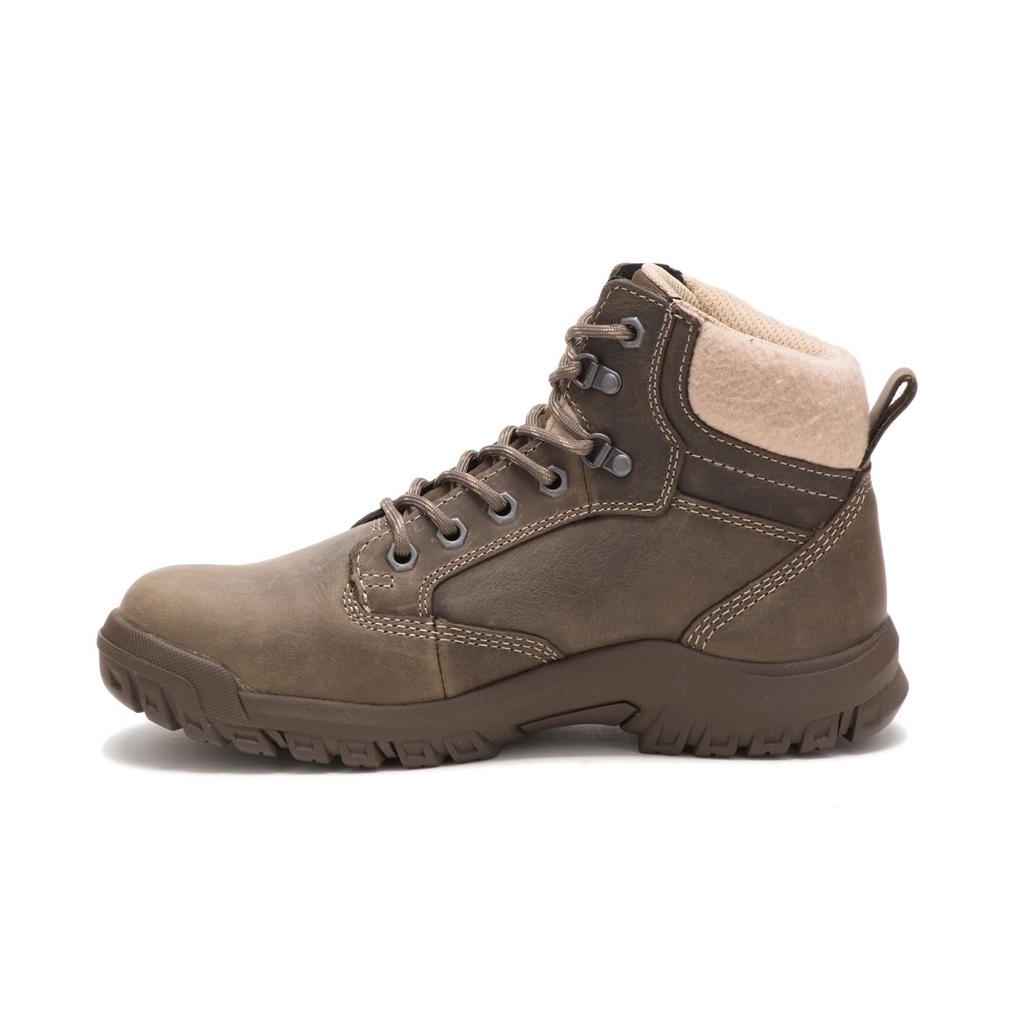 Caterpillar Tess Steel Toe Acél Orrú Csizma Női Sötétszürke | 6304-FXDRQ