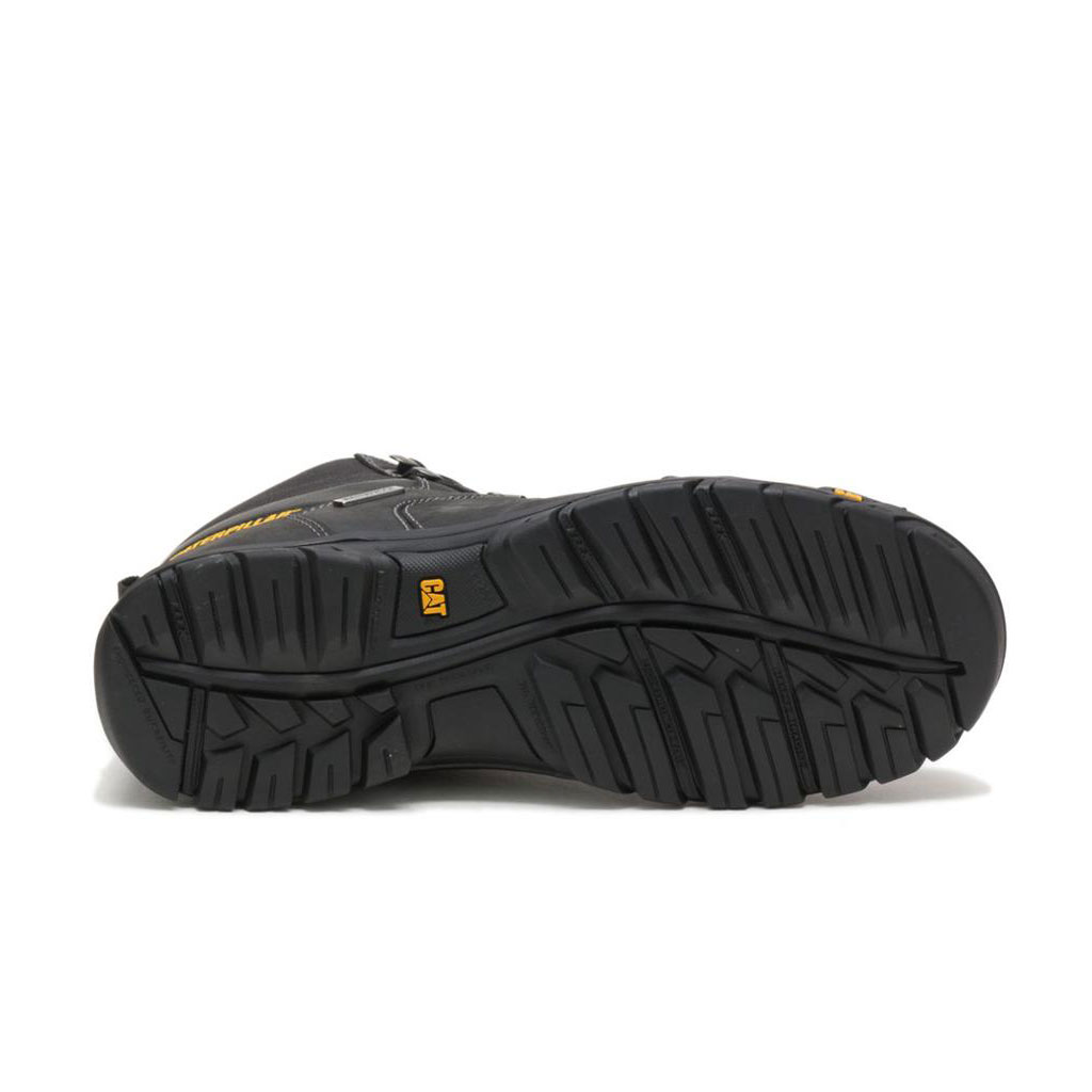 Caterpillar Threshold Waterproof Munkabakancs Férfi Fekete | 7842-PMXZH