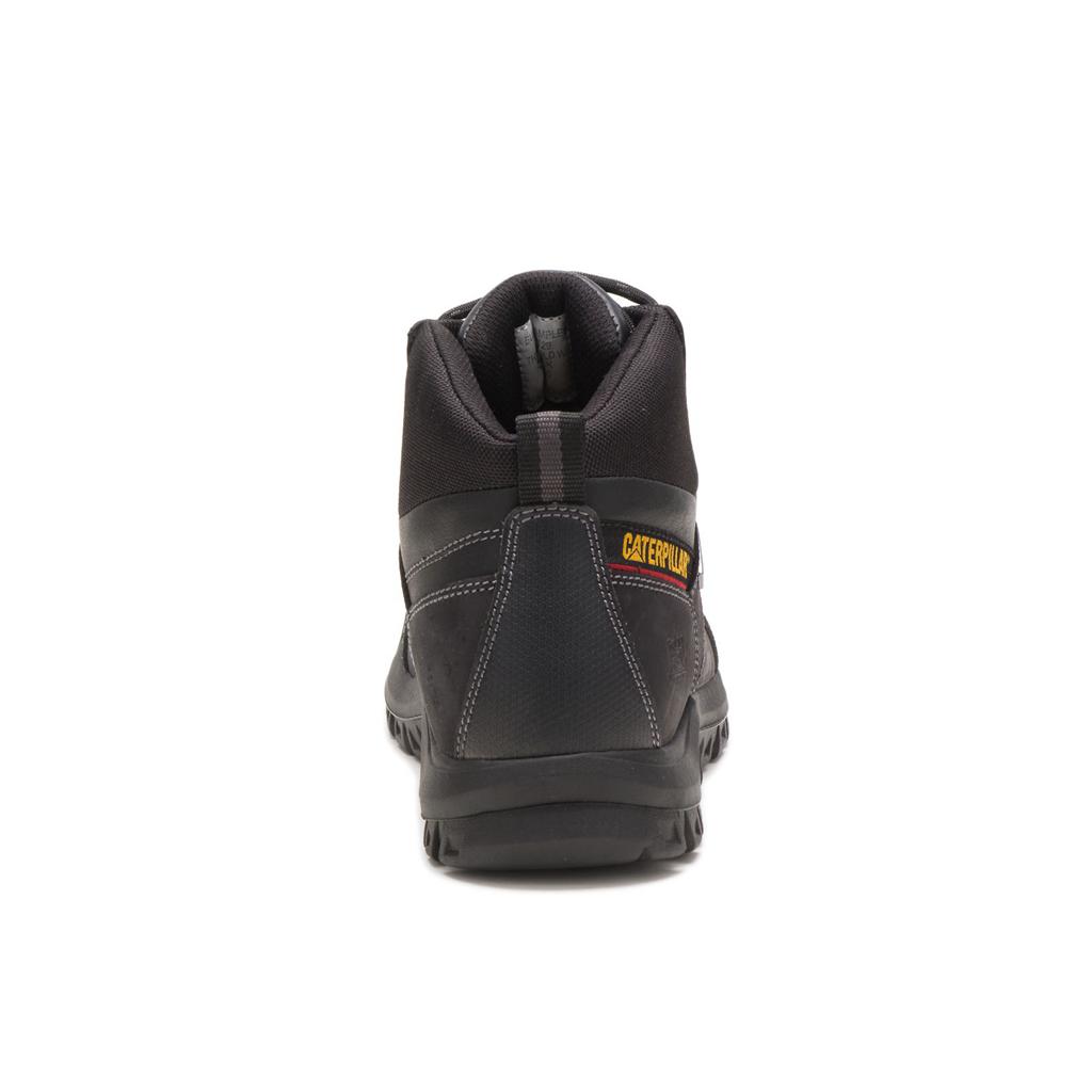 Caterpillar Threshold Waterproof Munkabakancs Férfi Fekete | 8965-UJLZV