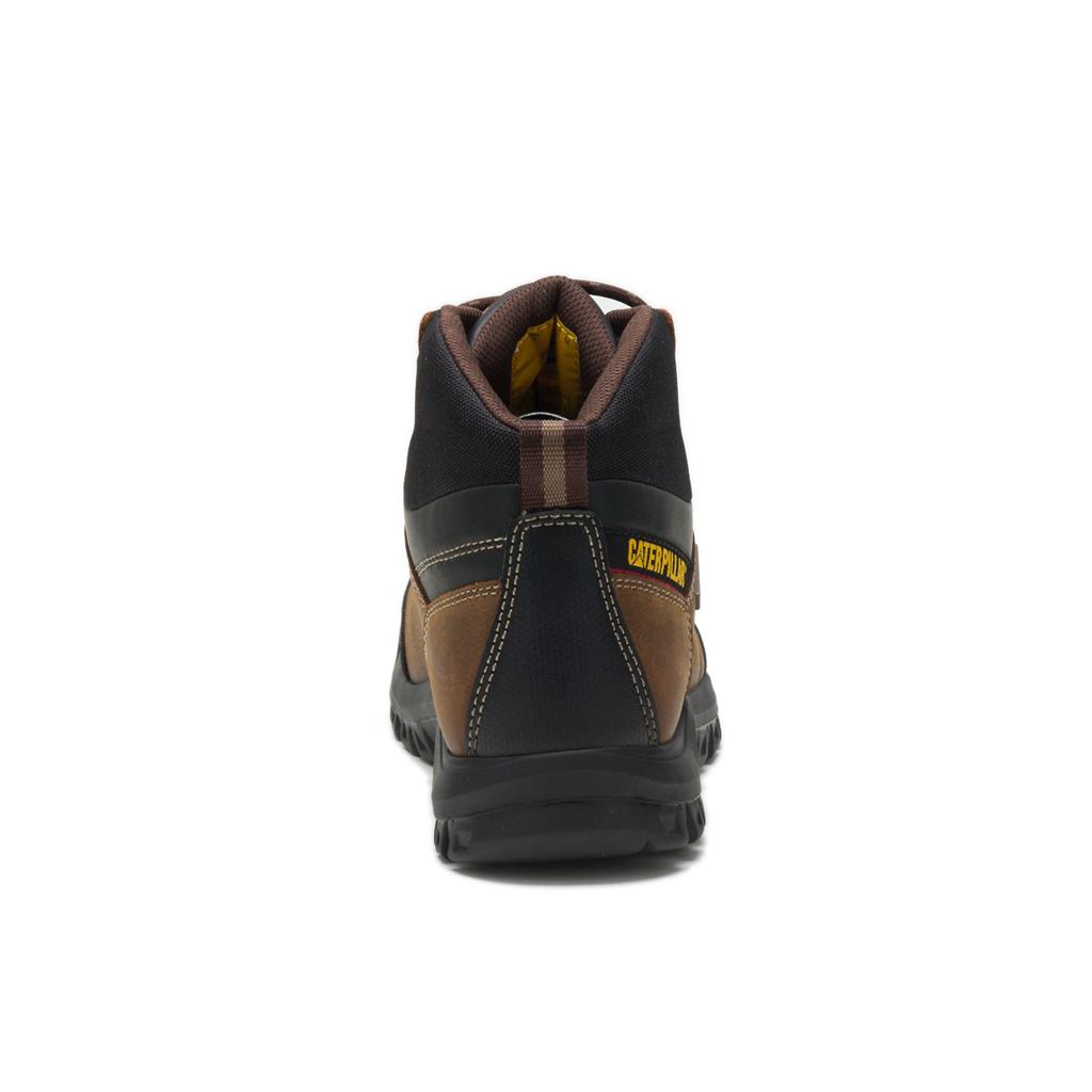 Caterpillar Threshold Waterproof Steel Toe Csa Munkabakancs Férfi Barna | 6832-HULDF