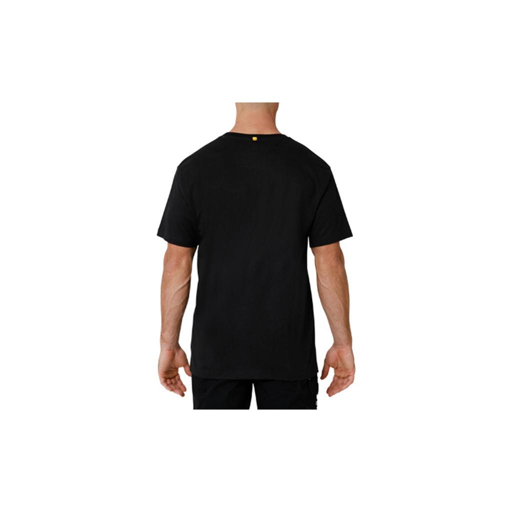 Caterpillar Tm Logo T-Shirts Férfi Fekete | 7509-QNZGF