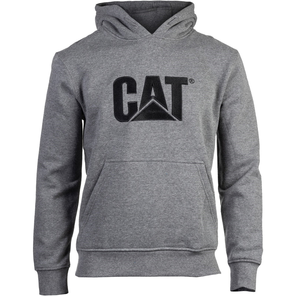 Caterpillar Trademark Csuklyás Heather Pulóverek Férfi Szürke | 2941-TJAZK