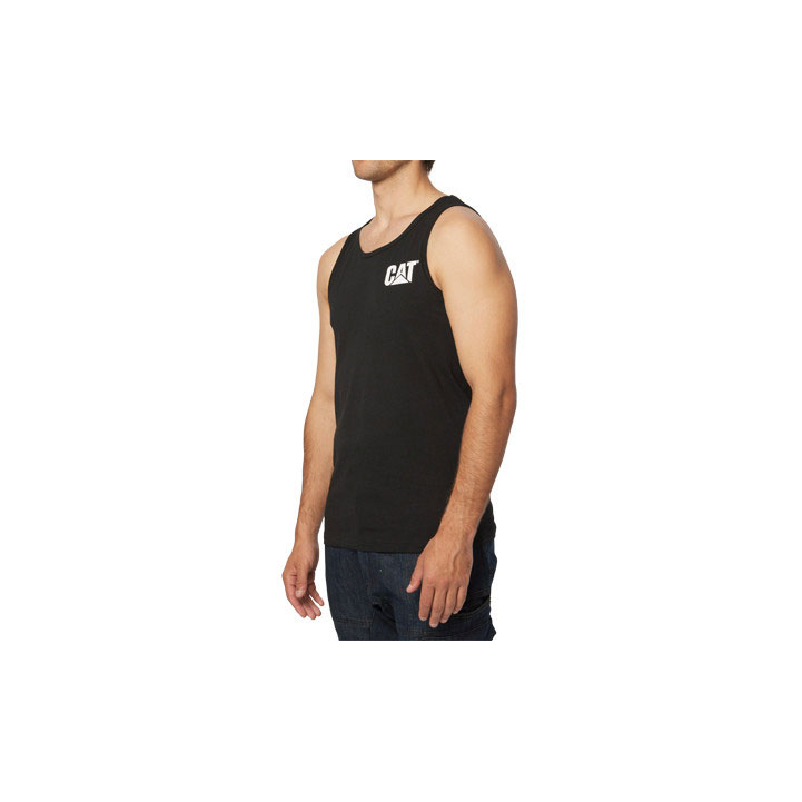 Caterpillar Trademark Singlet Női Fekete | 7059-ZJRLX