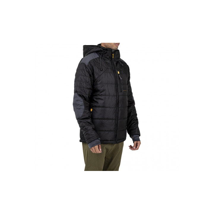 Caterpillar Triton Insulated Puffer Kabát Férfi Fekete | 9452-WCGQA