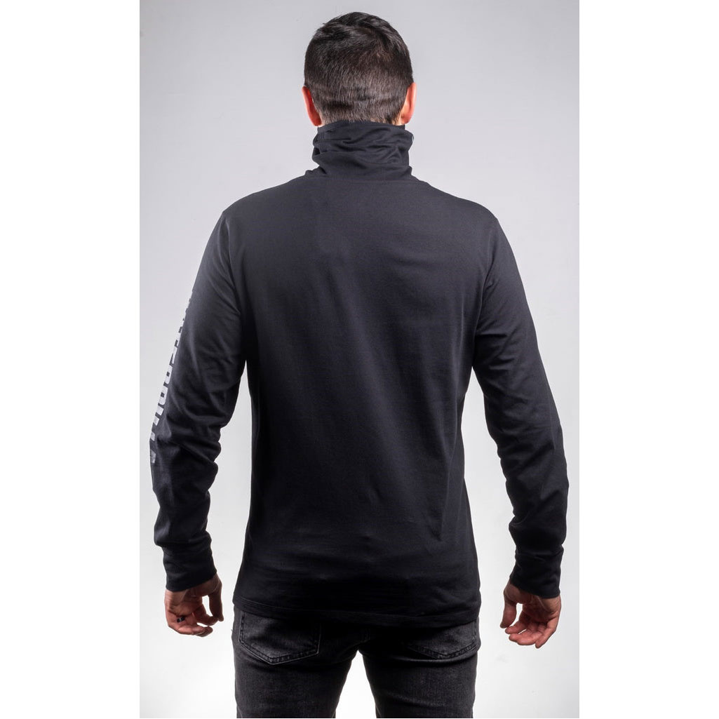 Caterpillar Viraloff Long Sleeve Gaiter Póló Férfi Fekete | 2947-QONJX