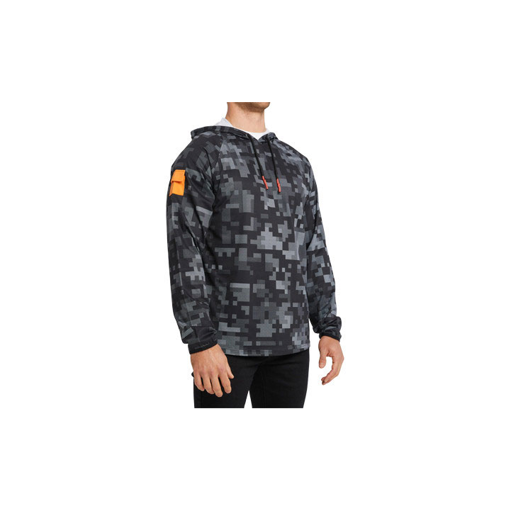 Caterpillar Vrstl Hibrid Fleece Pulóverek Férfi Szürke Fekete | 5401-SPTAW