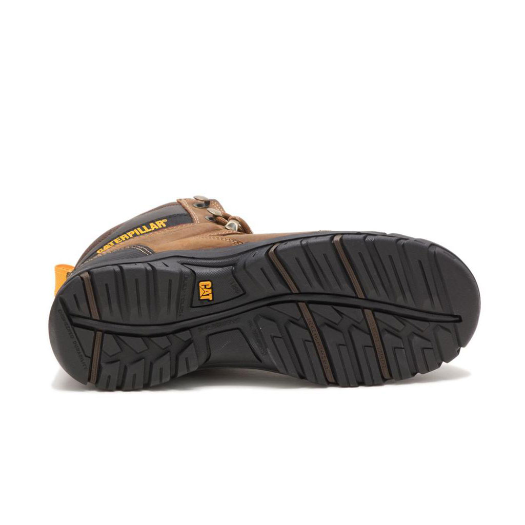 Caterpillar Wellspring Waterproof Metatarsal Guard Steel Toe Vízálló Bakancs Női Barna | 0872-BEFTC