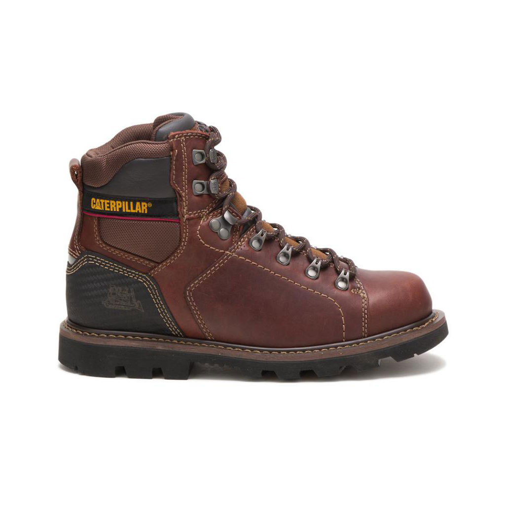 Caterpillar Alaska 2.0 - 6" Munkabakancs Férfi Barna | 9702-OLWAQ