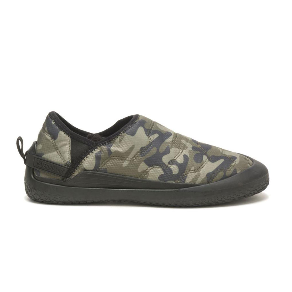 Caterpillar Crossover Slip Ons Férfi Camo | 4968-LVSWR