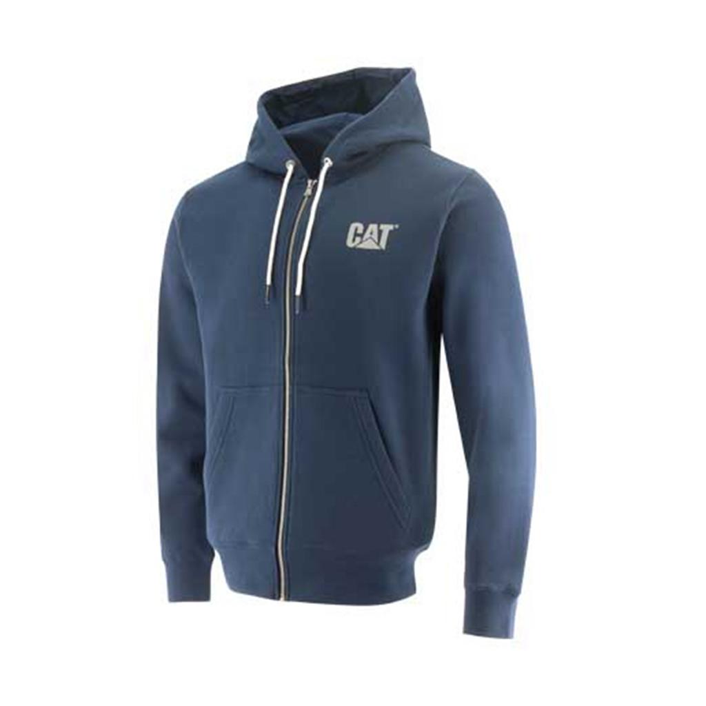 Caterpillar Foundation Fz Dm Csuklyás Sweatshirt Pulóverek Férfi Kék | 0739-HVSXO