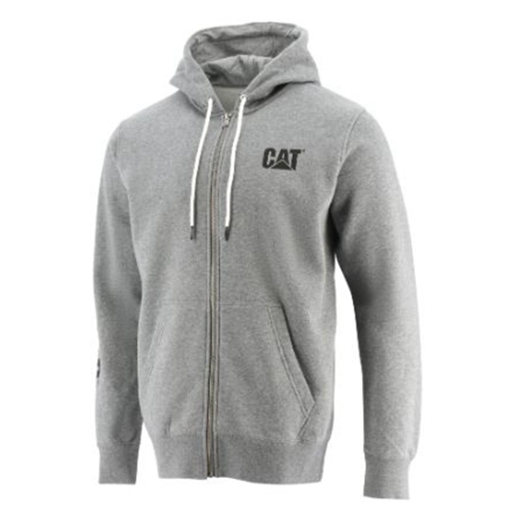 Caterpillar Foundation Fz Dm Csuklyás Sweatshirt Pulóverek Férfi Sötétszürke | 2658-NZVDW