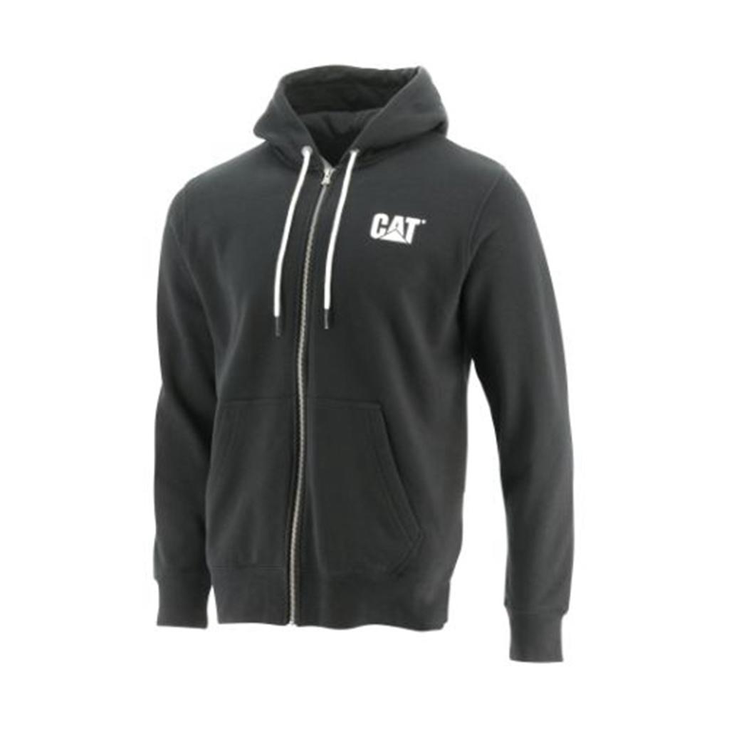 Caterpillar Foundation Fz Dm Csuklyás Sweatshirt Pulóverek Férfi Fekete | 3469-OSJKM