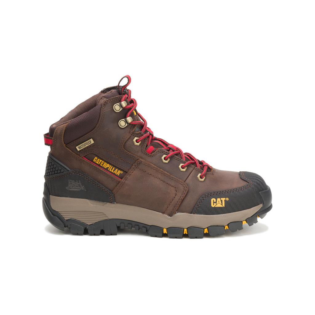 Caterpillar Navigator Waterproof Munkabakancs Férfi Barna | 4059-TFCEQ