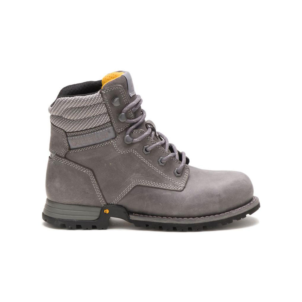 Caterpillar Paisley 6" Steel Toe - 6" Munkabakancs Női Szürke | 7182-KRYTM