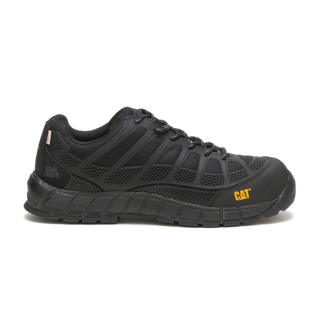 Caterpillar Streamline Csa Shoe (Composite Toe, Non Metallic) Tornacipő Férfi Fekete | 9081-TKFHR