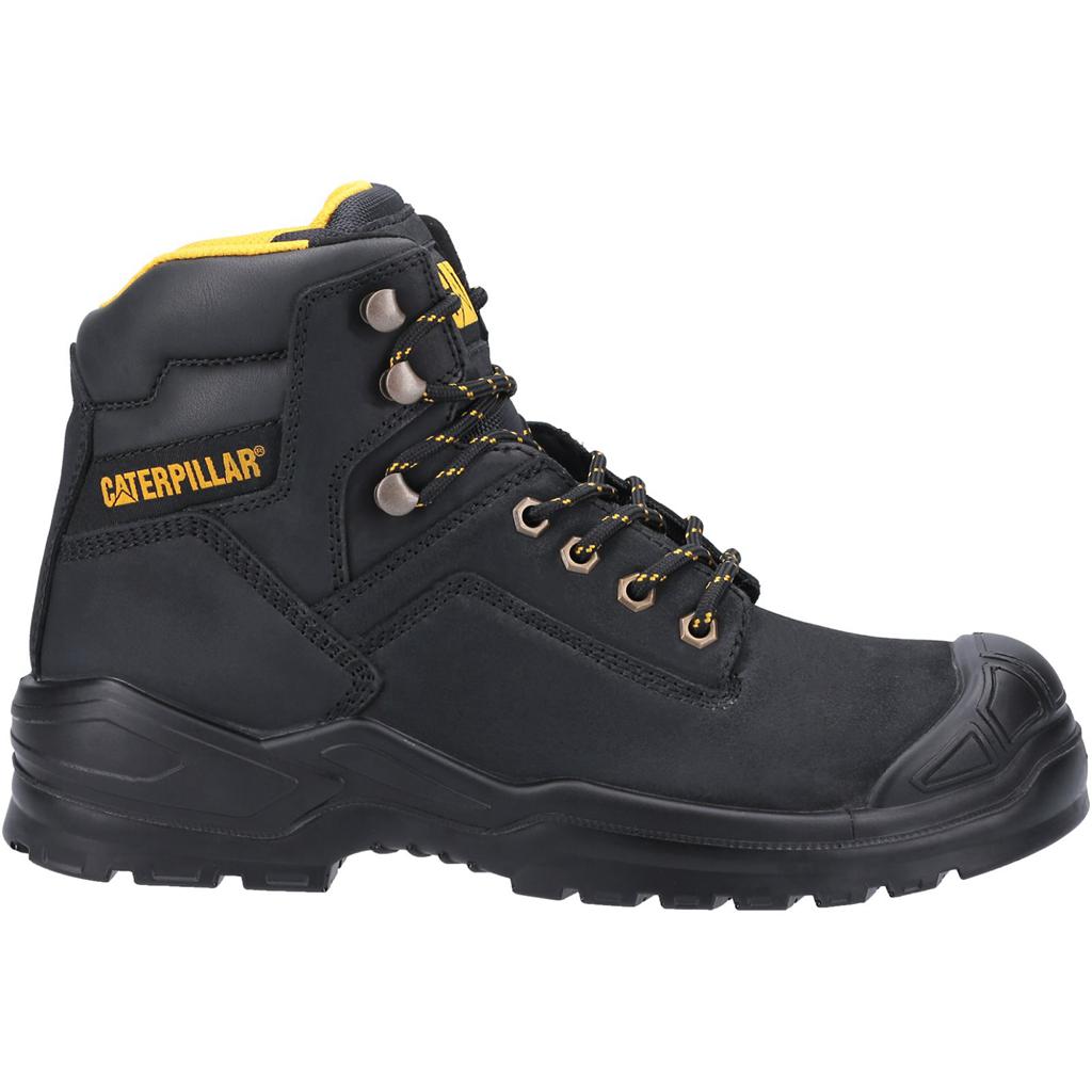 Caterpillar Striver Bump Steel Toe S3 Src Munkabakancs Férfi Fekete | 5798-RQAOG