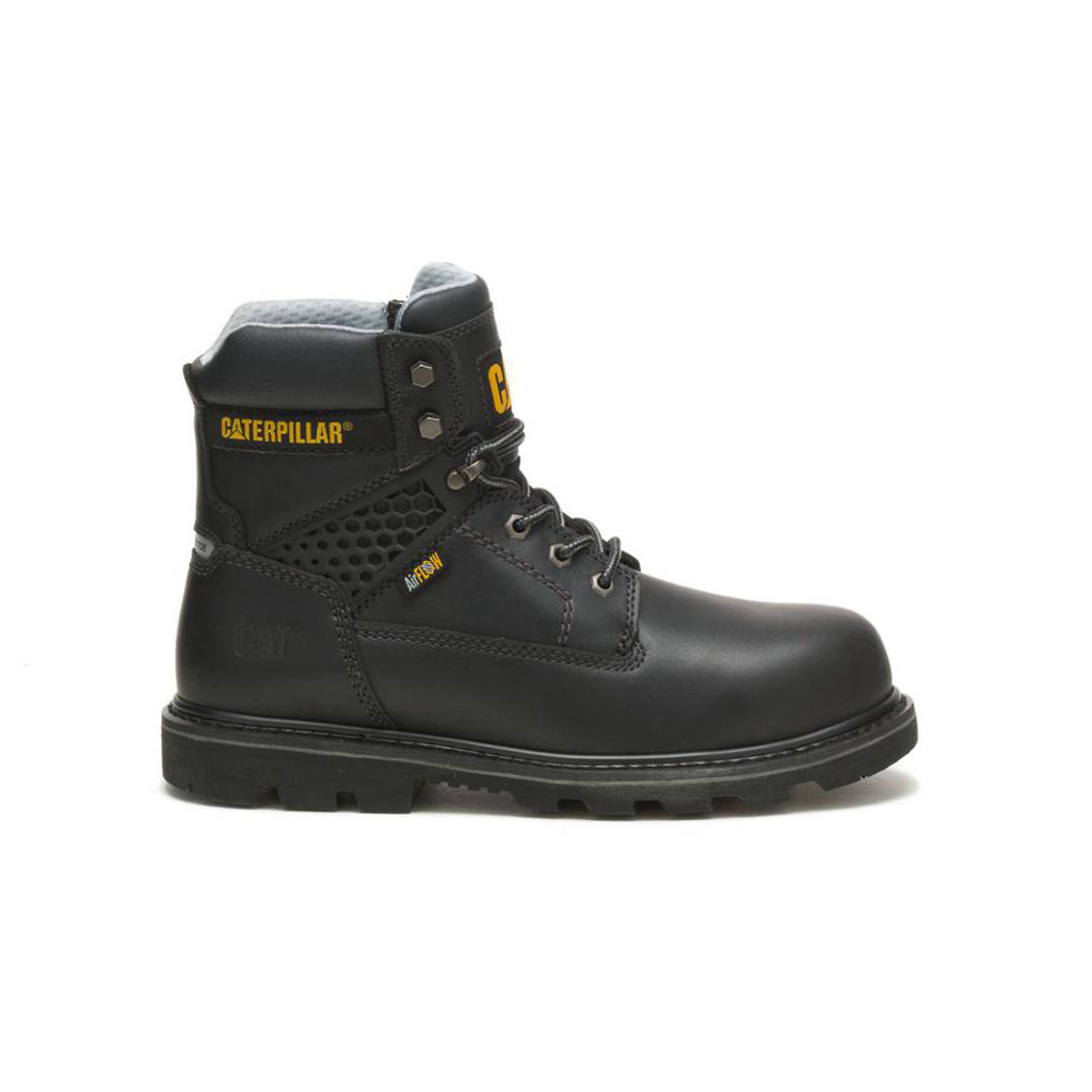 Caterpillar Structure Cool Composite Toe Munkabakancs Férfi Fekete | 0324-TBDOF