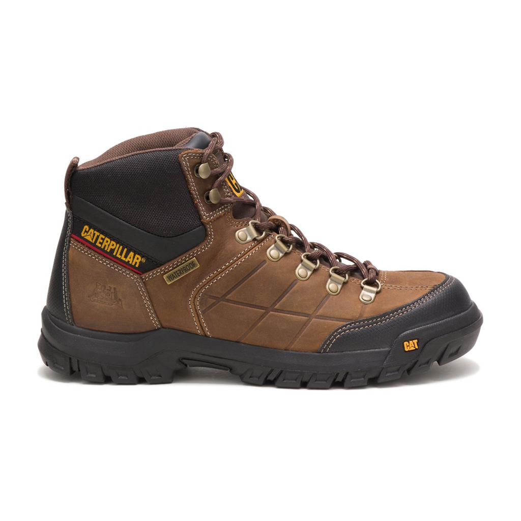 Caterpillar Threshold Waterproof Munkabakancs Férfi Barna | 0954-VUIMY